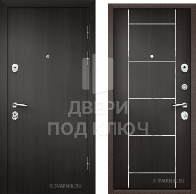 Металлическая усиленная входная дверь в коттедж ДПК-9325