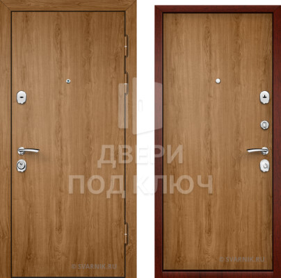 Усиленная входная дверь для коттеджа ДПК-9328