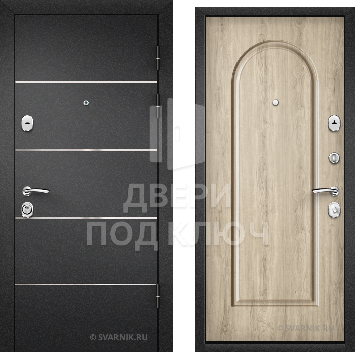 Накладная входная дверь на дачу ДПК-4682