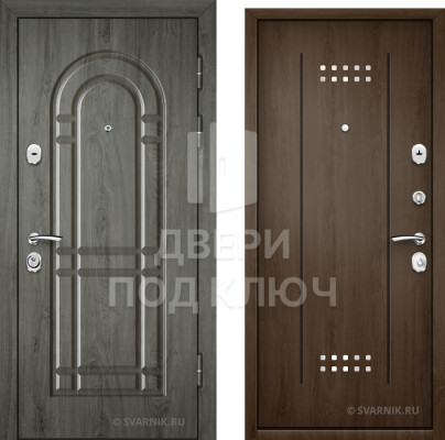 Входная утепленная дверь в квартиру ДПК-9808