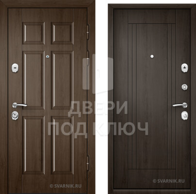 Входная металлическая усиленная дверь в квартиру ДПК-9307